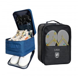 Logo Branded Travel Shoe Bag Holds/Daily Use Storage Pouch  Logo Branded Travel Shoe Bag Holds/Daily Use Storage Pouch