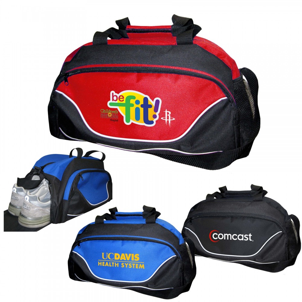 All Purpose Sports Duffel Bag W/ Shoe Compartment All Purpose Sports Duffel Bag W/ Shoe Compartment