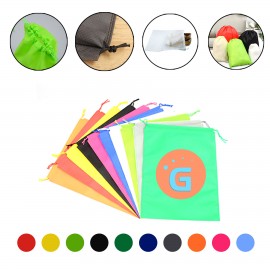 Non-woven Fabric Drawstring Storage Bag with Logo  Non-woven Fabric Drawstring Storage Bag with Logo