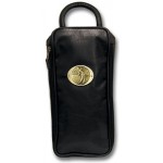 Leatherette Shoe Bag W/ Logoed Medallion (Die Struck)