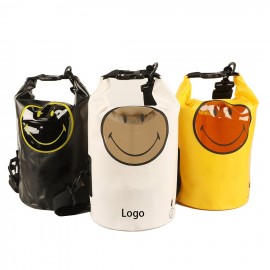 Smiling Face Floating Waterproof Dry Bag Custom Printed  Smiling Face Floating Waterproof Dry Bag Custom Printed