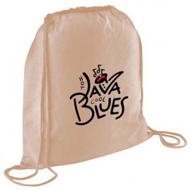 Custom Embroidered 4oz Cotton Drawstring Bag