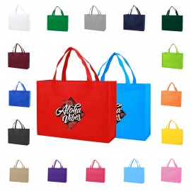 Eco-Friendly Non-Woven Shopping Tote (16'' x 12'' x 6'') with Logo