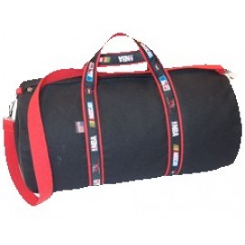 Logo Imprinted 18 Oz. Color Cotton Classic Barrel Bag  Logo Imprinted 18 Oz. Color Cotton Classic Barrel Bag