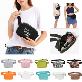 Waterproof Crossbody Waist Bag Logo Imprinted