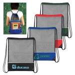 Imported Back Pack Mesh Bag (45-60 Day Delivery!) Custom Printed