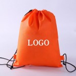 Non-Woven Drawstring Backpacks Custom Printed
