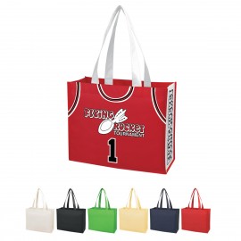 Custom Printed Custom Matte Laminated Non-Woven Shopper Tote  Custom Printed Custom Matte Laminated Non-Woven Shopper Tote