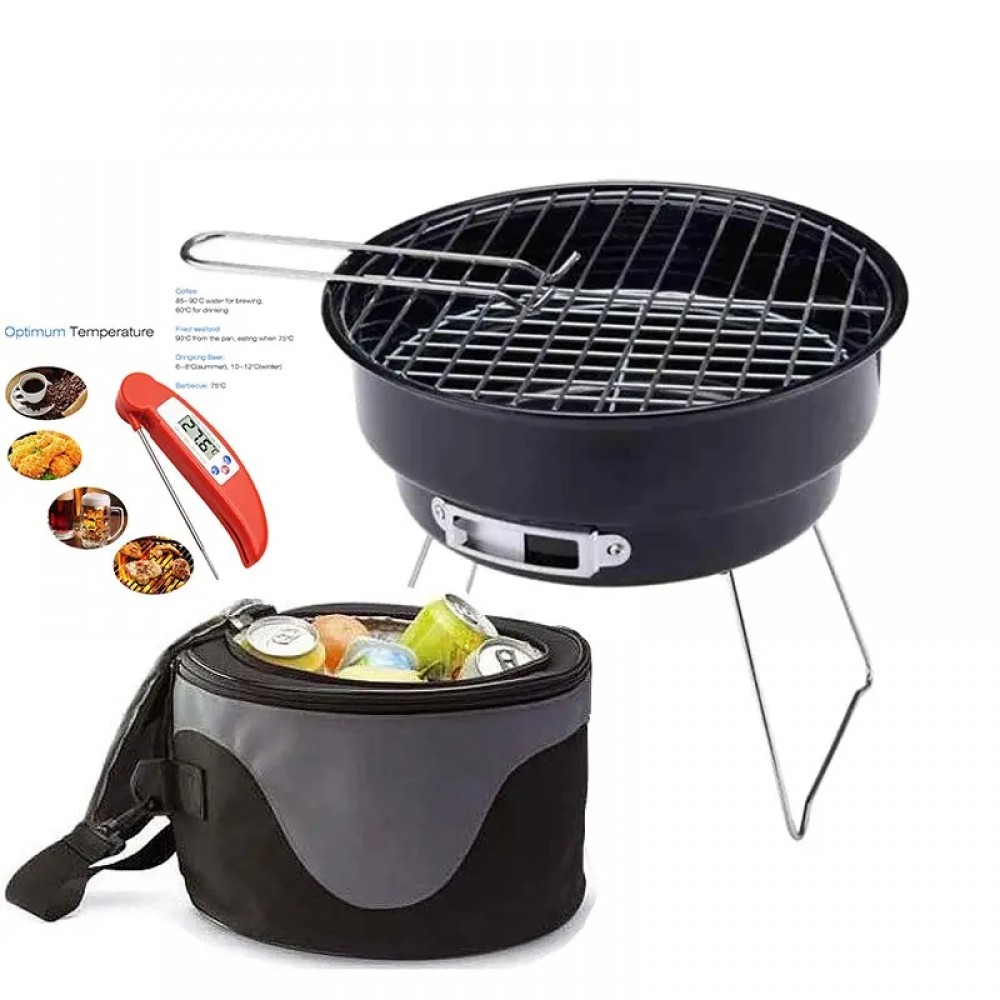 Picnic Portable BBQ With Cooler Bag with Logo Picnic Portable BBQ With Cooler Bag with Logo