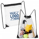 PVC Drawstring Bag Custom Printed