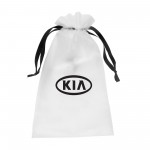 Custom Embroidered Large Frosted Drawstring Bag