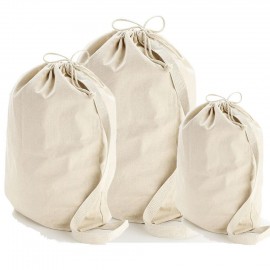Large Canvas Laundry Bag Custom Embroidered  Large Canvas Laundry Bag Custom Embroidered