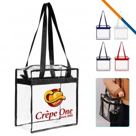 Crystal PVC Bag Logo Imprinted  Crystal PVC Bag Logo Imprinted
