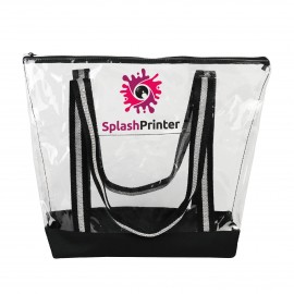 Biodegradable Clear Tote Bag Custom Embroidered  Biodegradable Clear Tote Bag Custom Embroidered