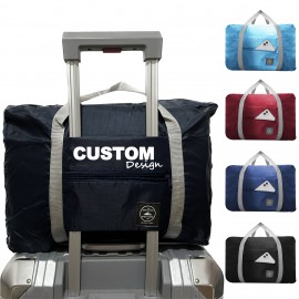 25L Lightweight Foldable Duffel Travel Bag Custom Printed  25L Lightweight Foldable Duffel Travel Bag Custom Printed