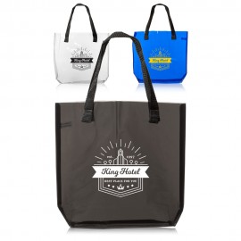 Savanna Clear Plastic Tote Bags Custom Embroidered  Savanna Clear Plastic Tote Bags Custom Embroidered