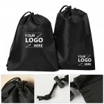 9" X 11" Polyester drawstring bag Custom Printed