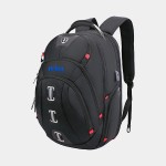 Custom Embroidered SwissDigital PIXEL Front Reflectors Travel Backpack