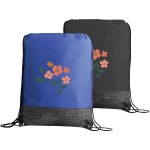 Lightweight Portable Drawstring Tote Bag Custom Printed