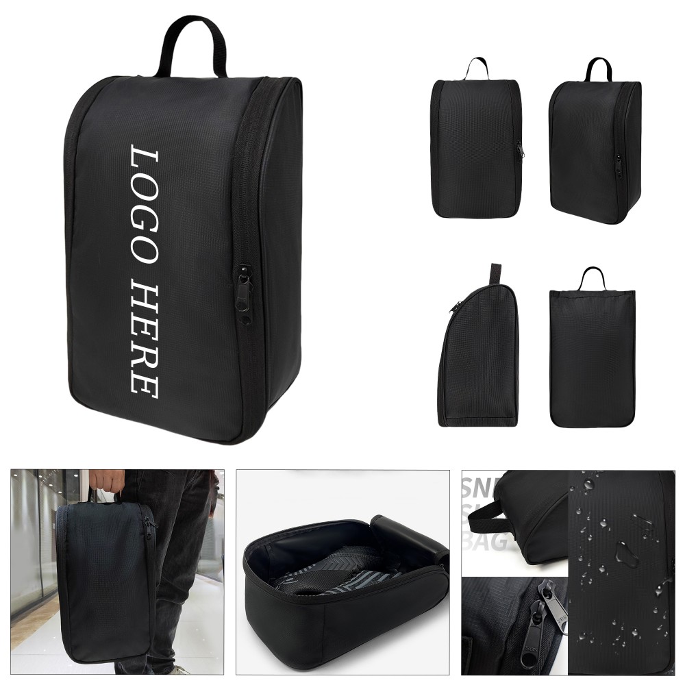 Waterproof Shoe Bag W/ Handle Custom Printed