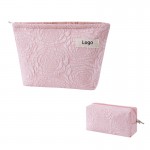 Custom Printed Portable Floral Cosmetic Bag