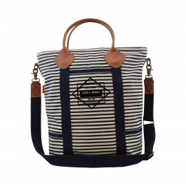 Flight Travel Bag w/ Stripes Custom Printed  Flight Travel Bag w/ Stripes Custom Printed