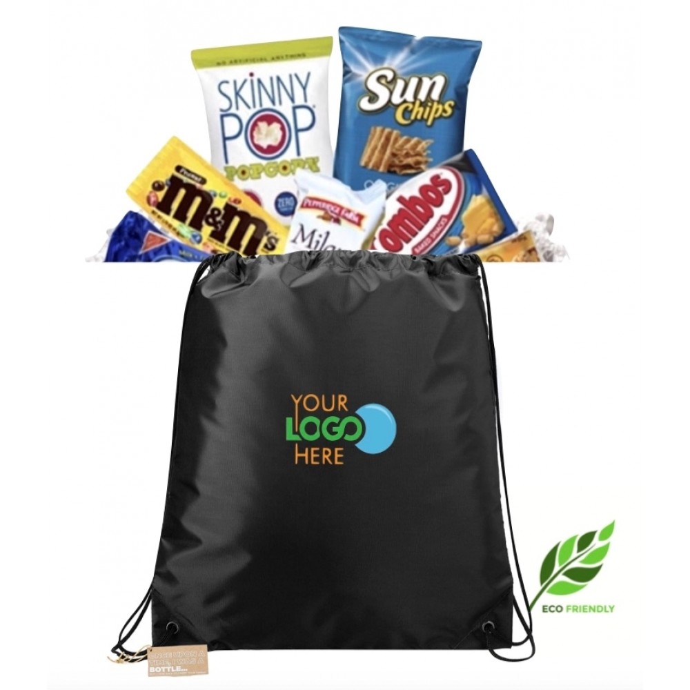 Eco Friendly Bag with Snacks Custom Printed
