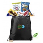 Eco Friendly Bag with Snacks Custom Printed