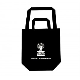 Dual Handle Cotton Shopping Bag - Heat Transfer (Colors) Custom Printed  Dual Handle Cotton Shopping Bag - Heat Transfer (Colors) Custom Printed