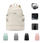 Custom Printed Gym Backpack with Shoe Compartment