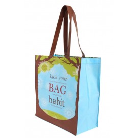 Imported Non Woven Grocery Tote Bag (8" x 5" x 10") Custom Printed  Imported Non Woven Grocery Tote Bag (8" x 5" x 10") Custom Printed