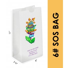 Custom Embroidered Full Color 6# SOS Bag - Digital Printing  Custom Embroidered Full Color 6# SOS Bag - Digital Printing