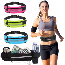 Custom Printed Outdoor Sports Waist Pack Waterproof Phone Waist Belt Pack Running Travel Bag with Pocket  Custom Printed Outdoor Sports Waist Pack Waterproof Phone Waist Belt Pack Running Travel Bag with Pocket