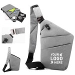 Anti-Theft Waterproof Small Sling Bag Custom Printed
