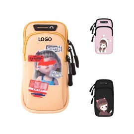 Logo Imprinted Outdoor Sports Cartoon Wrist Arm Bag  Logo Imprinted Outdoor Sports Cartoon Wrist Arm Bag