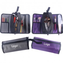Custom Embroidered Multifunction Tool Roll Bag  Custom Embroidered Multifunction Tool Roll Bag