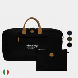 BRIC'S X-Travel Recycled Deluxe Dufflel Bag Logo Imprinted  BRIC