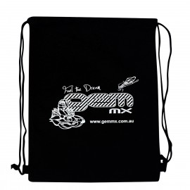 Custom 8 oz Black Cotton Canvas Drawstring backpack 14"x17" Custom Printed  Custom 8 oz Black Cotton Canvas Drawstring backpack 14"x17" Custom Printed