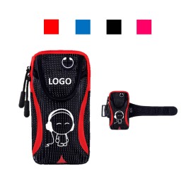 Portable Cycling Sports Arm Wrist Bag Logo Imprinted