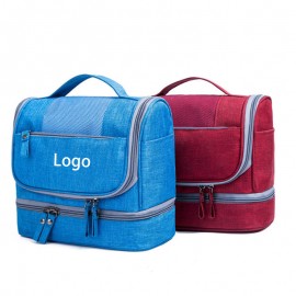 Logo Imprinted Waterproof Portable Toiletry Bag