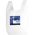 Logo Imprinted Non Woven T Shirt Bags 13x7x22