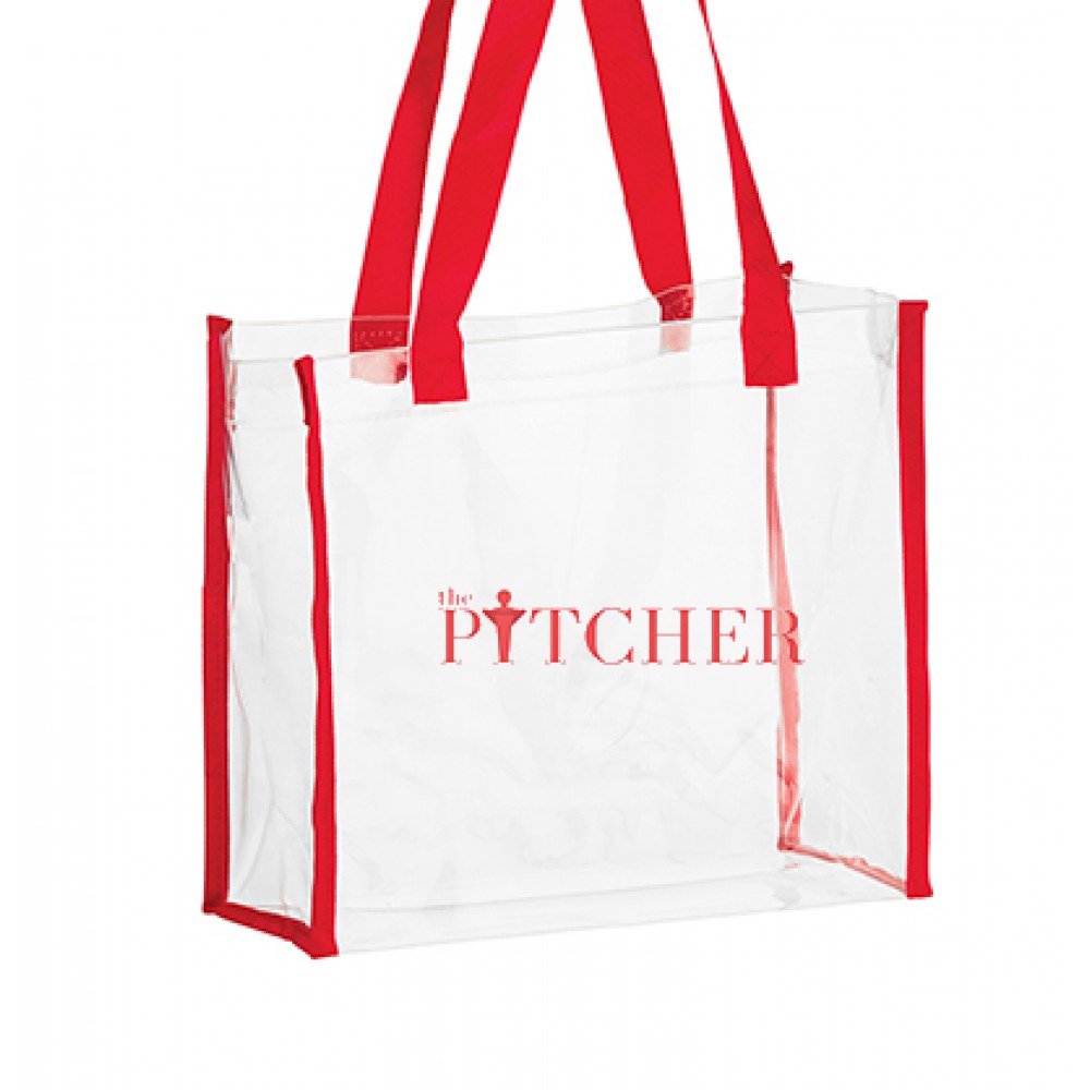 PVC Vinyl Carry Stadium Approved Gameday Tote Bags Custom Embroidered PVC Vinyl Carry Stadium Approved Gameday Tote Bags Custom Embroidered