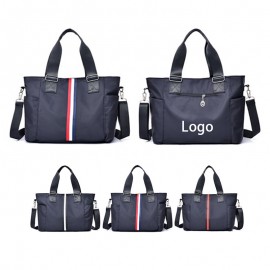Custom Printed Waterproof Handbag with Detachable Shoulder Strap