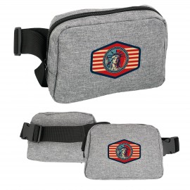 Logo Imprinted Recycled Emblem Fanny Pack  Logo Imprinted Recycled Emblem Fanny Pack