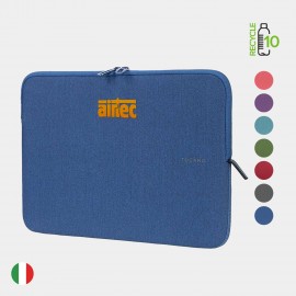 Logo Imprinted TUCANO - Italy Recycled Anti-Slip Melange Business 16" Laptop Sleeve  Logo Imprinted TUCANO - Italy Recycled Anti-Slip Melange Business 16" Laptop Sleeve