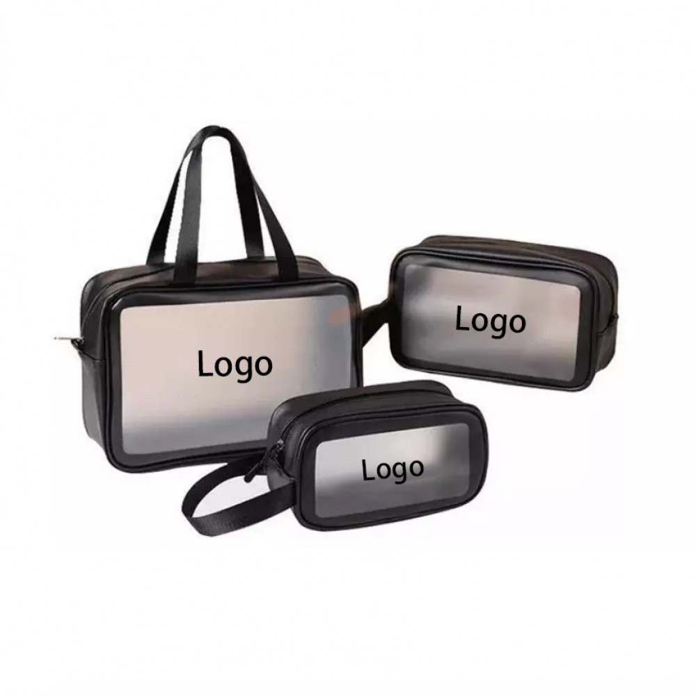 2 in 1 Toiletry Bag and Makeup Bag Custom Embroidered Bravamarketing Sport Bags