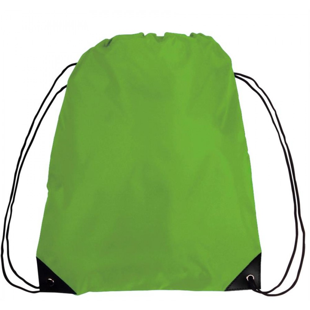 Economical Sports Nylon Backpack - Heat Transfer (Colors) Custom Printed