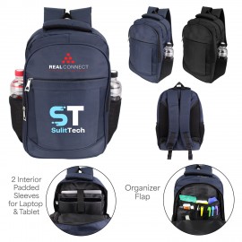 18" Computer Backpack Logo Imprinted  18" Computer Backpack Logo Imprinted