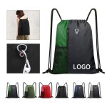 Versatile Drawstring Sport Backpack with Logo