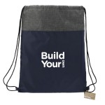 Recycled Drawstring Bag Custom Printed
